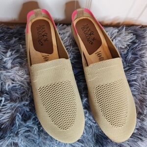 NWOT, Jax & Bard, Viola, Women's Tan and Pink Shoes